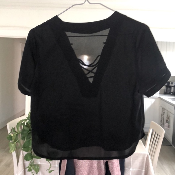 Brandy Melville Black Top - Picture 3 of 4